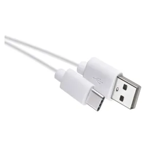 Emos Nabíjecí a datový kabel USB-A 2.0 / USB-C 2.0, 0,2 m, bílý SM7024W