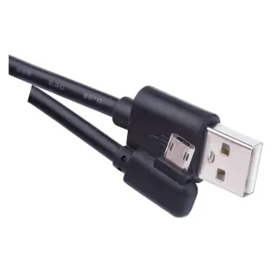 Emos Rychlonabíjecí a datový kabel USB-A 2.0 / micro USB-B 2.0, Quick Charge, 1 m, černý SM7005BL