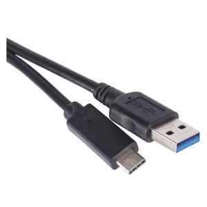 Emos Rychlonabíjecí a datový kabel USB-A 3.0 / USB-C 3.1, Quick Charge, 1 m, černý SM7021BL