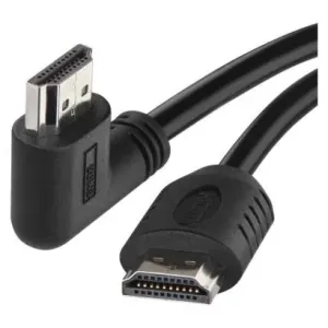 Emos HDMI 2.0 high speed kabel A vidlice - A vidlice 90° 3 m S10310