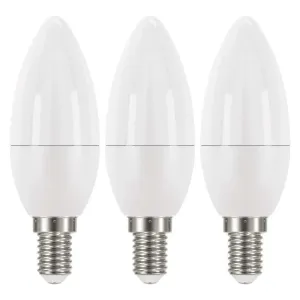 Emos LED žárovka Classic svíčka / E14 / 5 W (40 W) / 470 lm / neutrální bílá ZQ3221.3