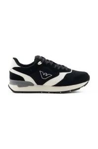 Sneakers boty Emporio Armani černá barva, X4X642 XN951 S161
