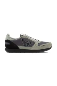 Sneakers boty Emporio Armani šedá barva, X4X537 XN730 T084