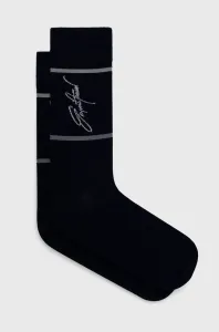 Ponožky Emporio Armani Underwear (2-pack) pánské, tmavomodrá barva #1961162