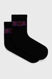 Ponožky Emporio Armani Underwear pánské, černá barva #1976571