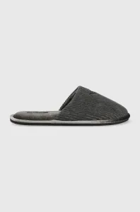 Pantofle Emporio Armani Underwear šedá barva #5616840