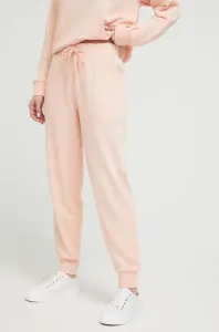 Tepláky Emporio Armani Underwear růžová barva, s potiskem