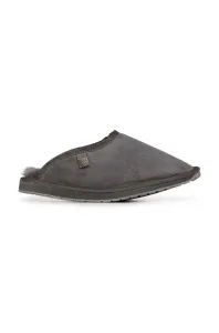 Semišové papuče Emu Australia šedá barva #5583178