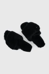 Vlněné pantofle Emu Australia černá barva #5088209