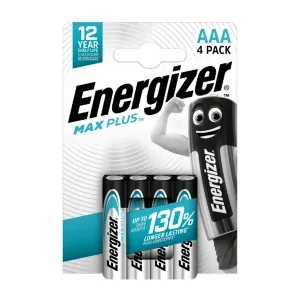 Energizer MAX PLUS AAA 4ks 7638900423051