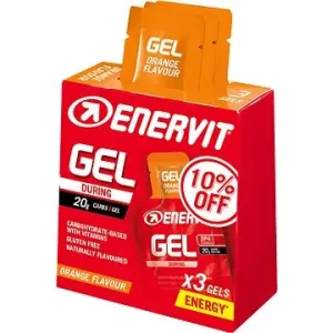 Enervit Gel - 3pack pomeranč