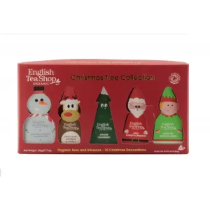 English Tea Shop Dárková sada Vánoční figurky na stromeček BIO 10 pyramidek