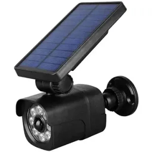 Entac Venkovní solární světlo LED falešná kamera s čidlem pohybu 4W 200lm, denní