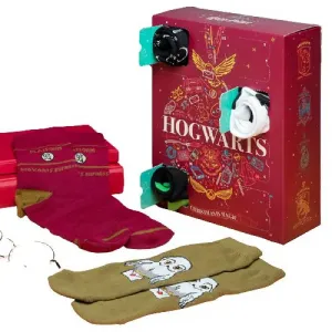 Adventní kalendář Harry Potter - 12 párů ponožek