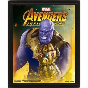 3D obraz Avengers Thanos 1275