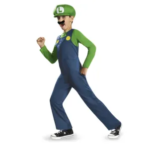 Epee Dětský kostým - Luigi zelený Velikost - děti: M #5822466