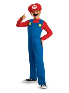 Epee Dětský kostým - Mario Velikost - děti: L