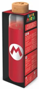 Skleněná láhev s návlekem - Super Mario 585 ml