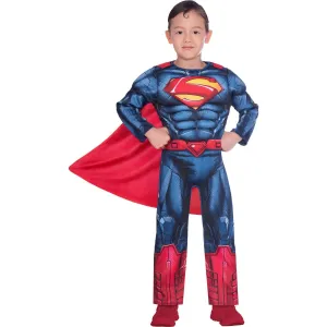 Amscan Detský kostým - Superman Classic Velikost - děti: 8 - 10 let