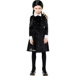 Dětský kostým Wednesday - Addams Family - 3 až 4 let Vel. 98 - 104 cm