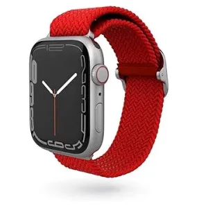 Epico textilní pletený pásek pro Apple Watch 42/44/45 mm - červená