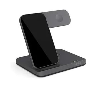 Spello by Epico 3in1 bezdrátový nabíjecí stojánek pro Samsung - černá