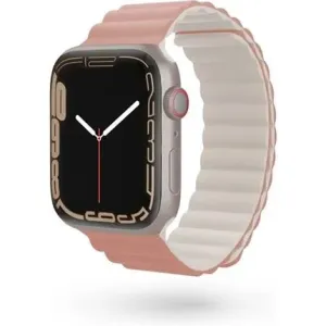 Epico Watch Strap Magnetic pro Apple Watch 42/44/45/49 mm růžová/šedá