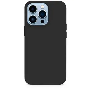 Epico Silikonový kryt na iPhone 13 Pro s podporou uchycení MagSafe - černý