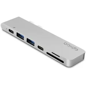 Epico Hub Pro s rozhraním USB-C pro notebooky a tablety - stříbrný