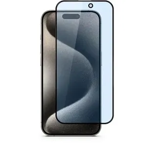 Epico 3D+ ochranné sklo s filtrem proti modrému světlu pro iPhone 15 Pro - s aplikátorem