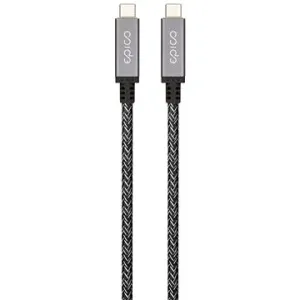 Epico Thunderbolt 4 1.5m opletený kabel - vesmírně šedý