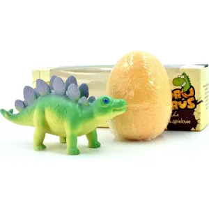 Marba Dinosaurus šumivá bomba oranžová + hračka