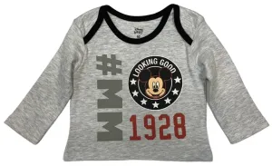 EPlus Dětské tričko - Mickey Mouse šedé Velikost nejmenší: 18 měsíců