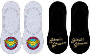 EPlus Sada 2 párů dámských ponožek - Wonder Woman DC Comics Velikost ponožek: 39/42