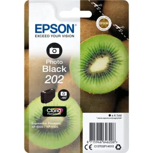 Epson Ink T02F14, 202 originál foto černá C13T02F14010