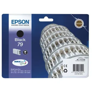 EPSON T7911 (C13T79114010) - originální cartridge, černá, 900 stran
