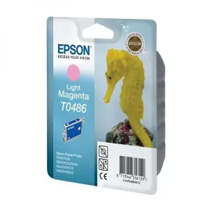 EPSON T0486 (C13T04864010) - originální cartridge, světle purpurová, 13ml