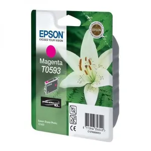 EPSON T0593 (C13T05934010) - originální cartridge, purpurová, 13ml