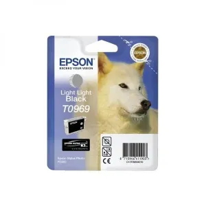 EPSON T0969 (C13T09694010) - originální cartridge, světle světle černá, 13ml