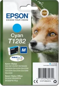 Epson T1282 C13T12824012 azurová (cyan) originální cartridge