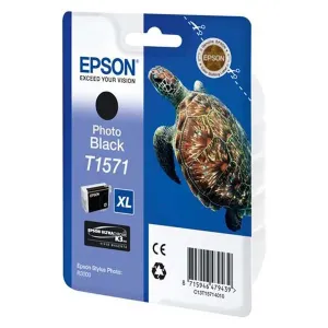 EPSON T1571 (C13T15714010) - originální cartridge, fotočerná, 26ml