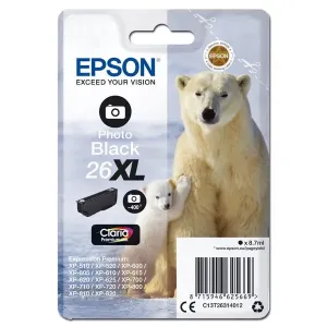 Epson T26314012, T263140, 26XL foto černá (photo black) originální cartridge