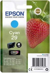 Epson T29 C13T29824012 azurová (cyan) originální cartridge