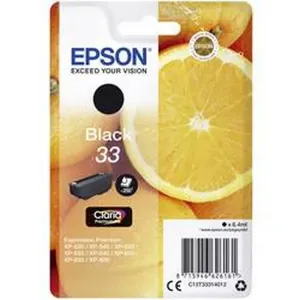 EPSON T3331 (C13T33314012) - originální cartridge, černá, 6,4ml