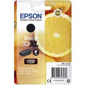 Epson originální ink C13T33514012, T33XL, black, 12, 2ml, Epson Expression Home a Premium XP-530, 630, 635, 830
