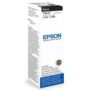 EPSON T6641 (C13T66414A) - originální cartridge, černá, 70ml