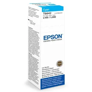 EPSON T6642 (C13T66424A) - originální cartridge, azurová, 70ml
