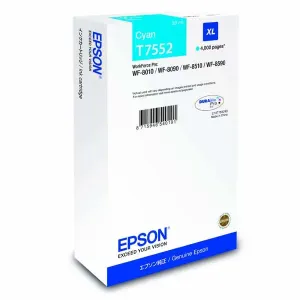 EPSON T7552 (C13T755240) - originální cartridge, azurová, 4000 stran