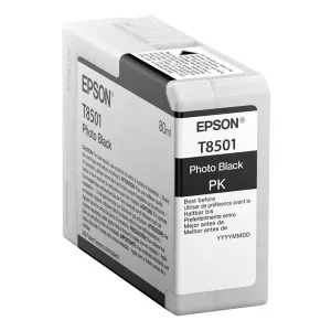 EPSON T8501 (C13T850100) - originální cartridge, fotočerná, 80ml