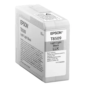 EPSON T8509 (C13T850900) - originální cartridge, světle světle černá, 80ml